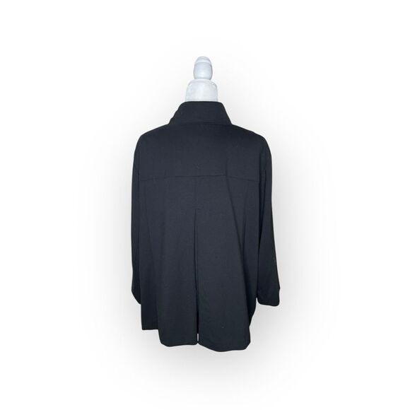 SANDRO Black Swing Jacket Size 1 X - Picture 3 of 9